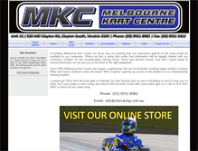 Tablet Screenshot of mkcracing.com.au